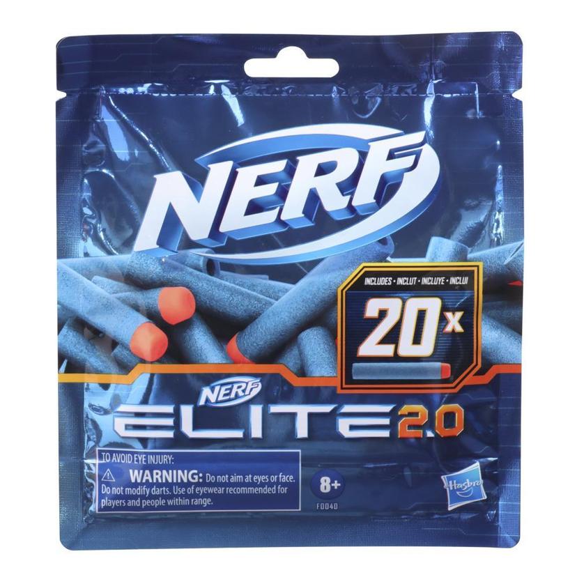 Nerf Elite 2.0 20-Dart Refill Pack -- Includes 20 Official Nerf Elite 2.0 Darts, Compatible With All Nerf Elite Blasters product image 1