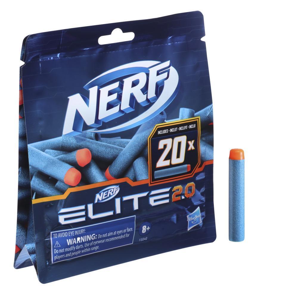 Nerf Elite 2.0 20-Dart Refill Pack -- Includes 20 Official Nerf Elite 2.0 Darts, Compatible With All Nerf Elite Blasters product thumbnail 1