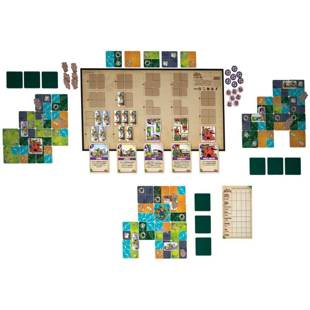 Life in Reterra Board Game, Tile Laying Strategy Games for Adults and Kids Ages 10+ product thumbnail 1