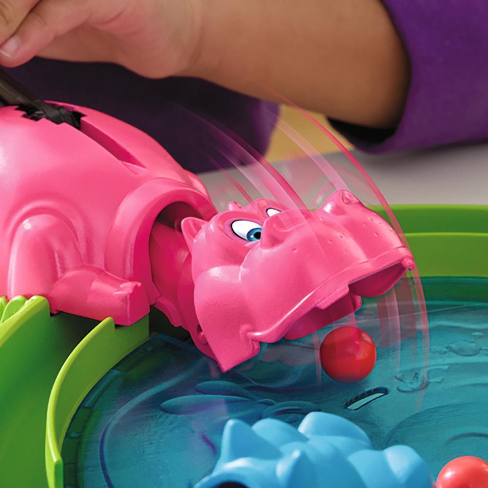 Hungry Hungry Hippos Board Game for Preschoolers, Ages 4+, For 2 to 4 Players product thumbnail 1