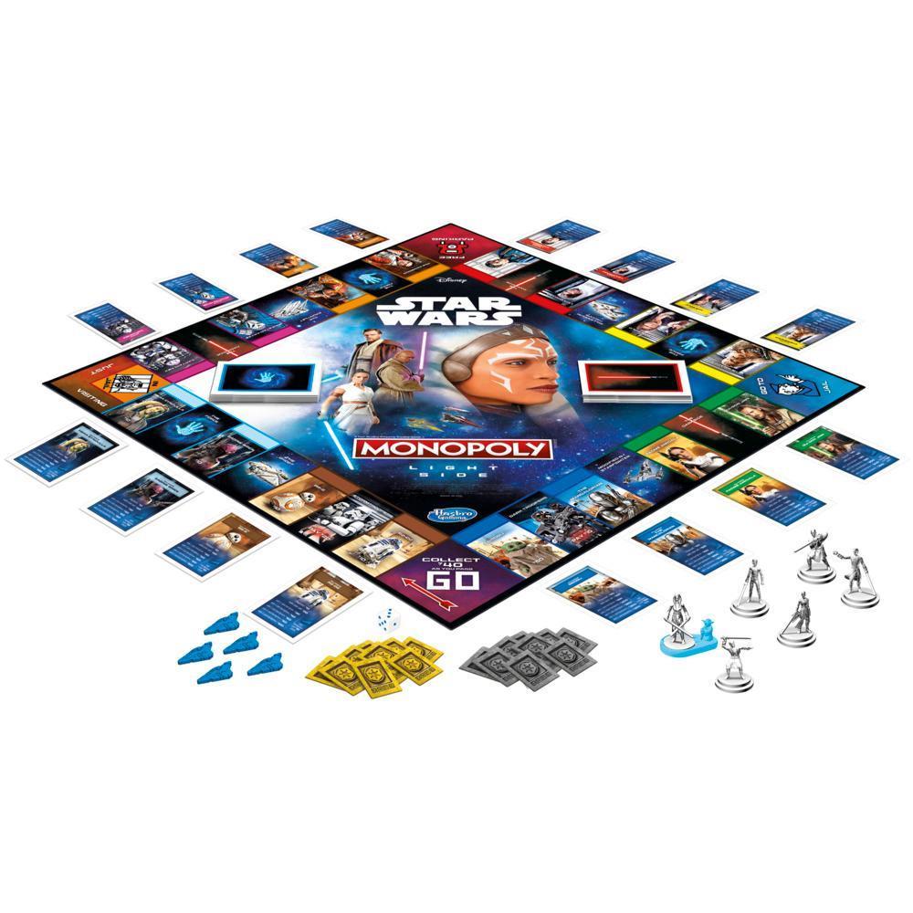 Monopoly: Star Wars Light Side Edition Board Game for Families, Games for Kids 8+ product thumbnail 1