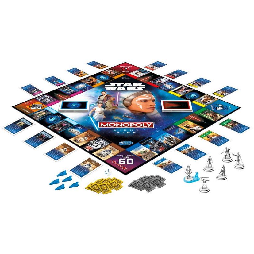 Monopoly: Star Wars Light Side Edition Board Game for Families, Games for Kids 8+ product image 1