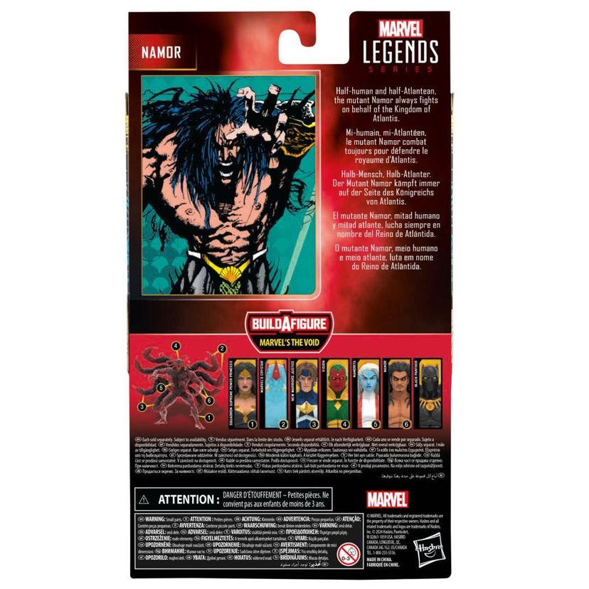 Marvel Legends Series Namor, 6" Comics Collectible Action Figure product image 1