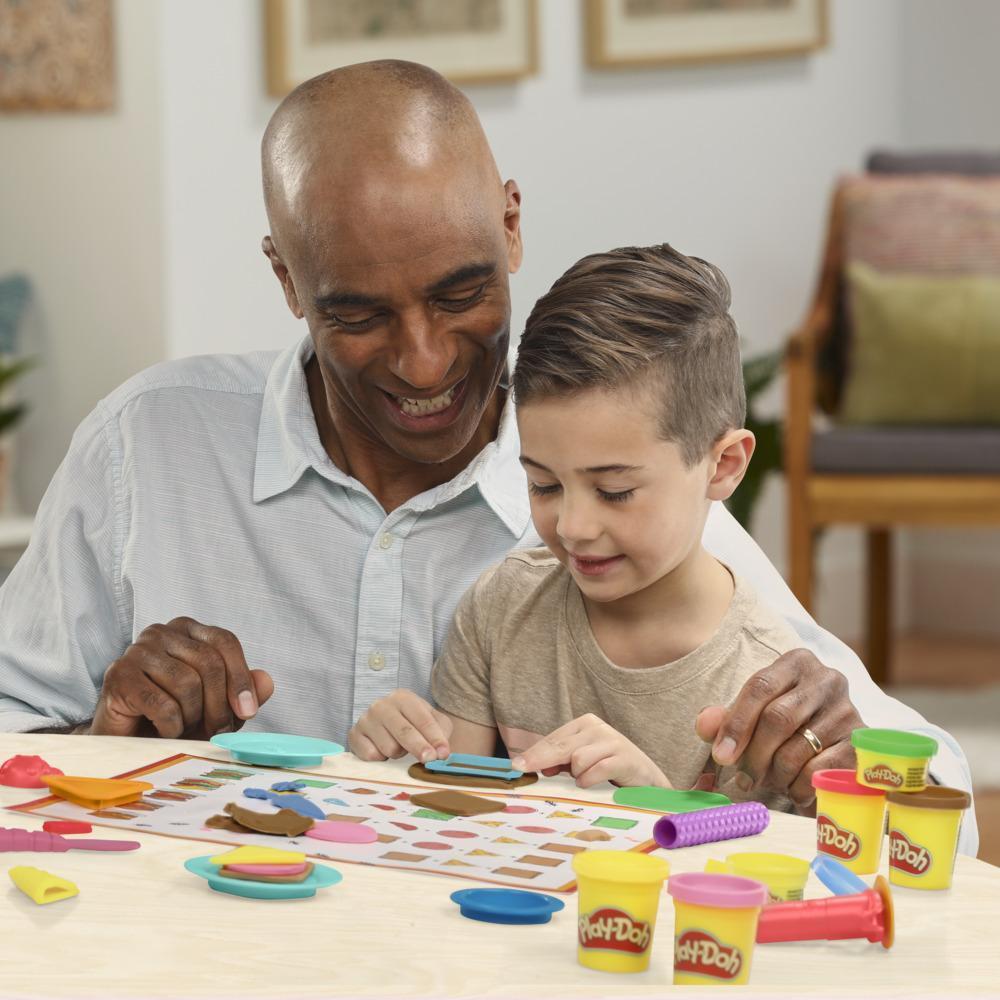 Play-Doh Picnic Shapes Starter Set, 12 Tools and 6 Cans, Preschool Toys product thumbnail 1