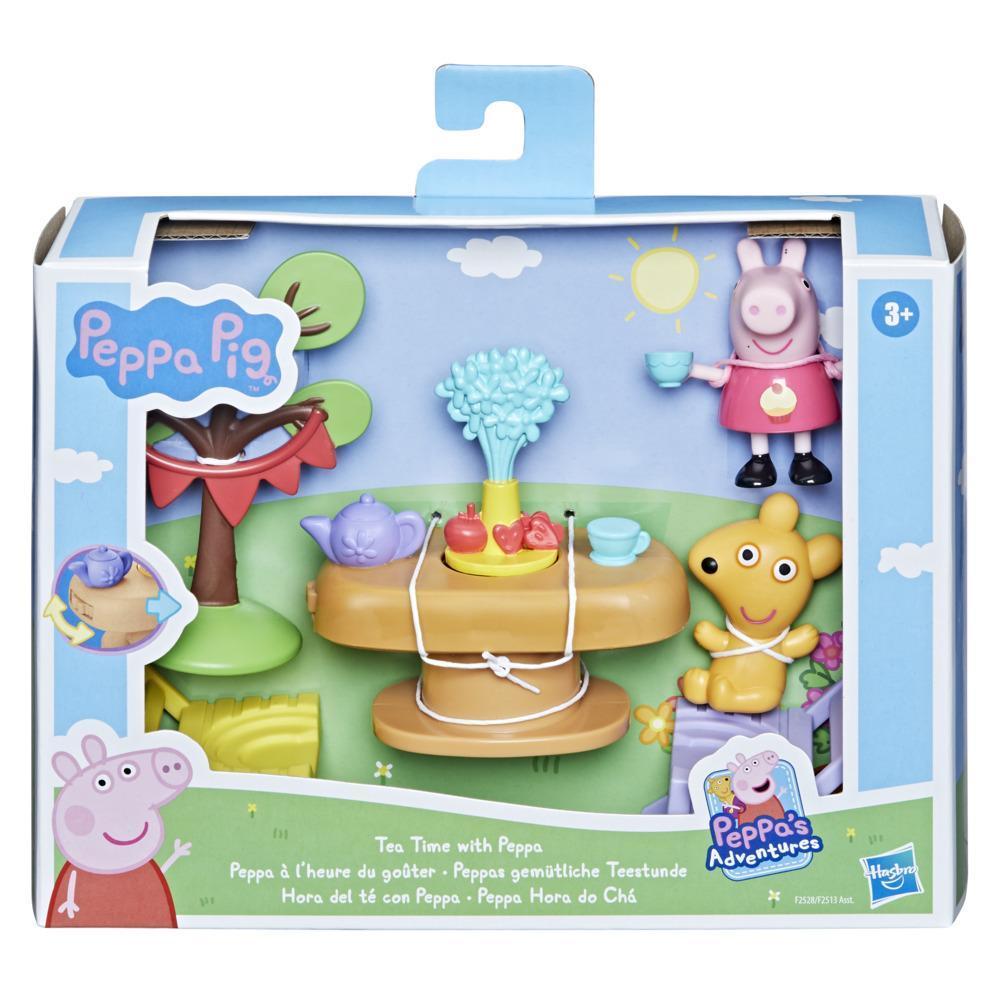 Peppa Pig Peppa's Adventures Tea Time with Peppa Accessory Set, Peppa Pig Figure and 5 Accessories, for Ages 3 and up product thumbnail 1