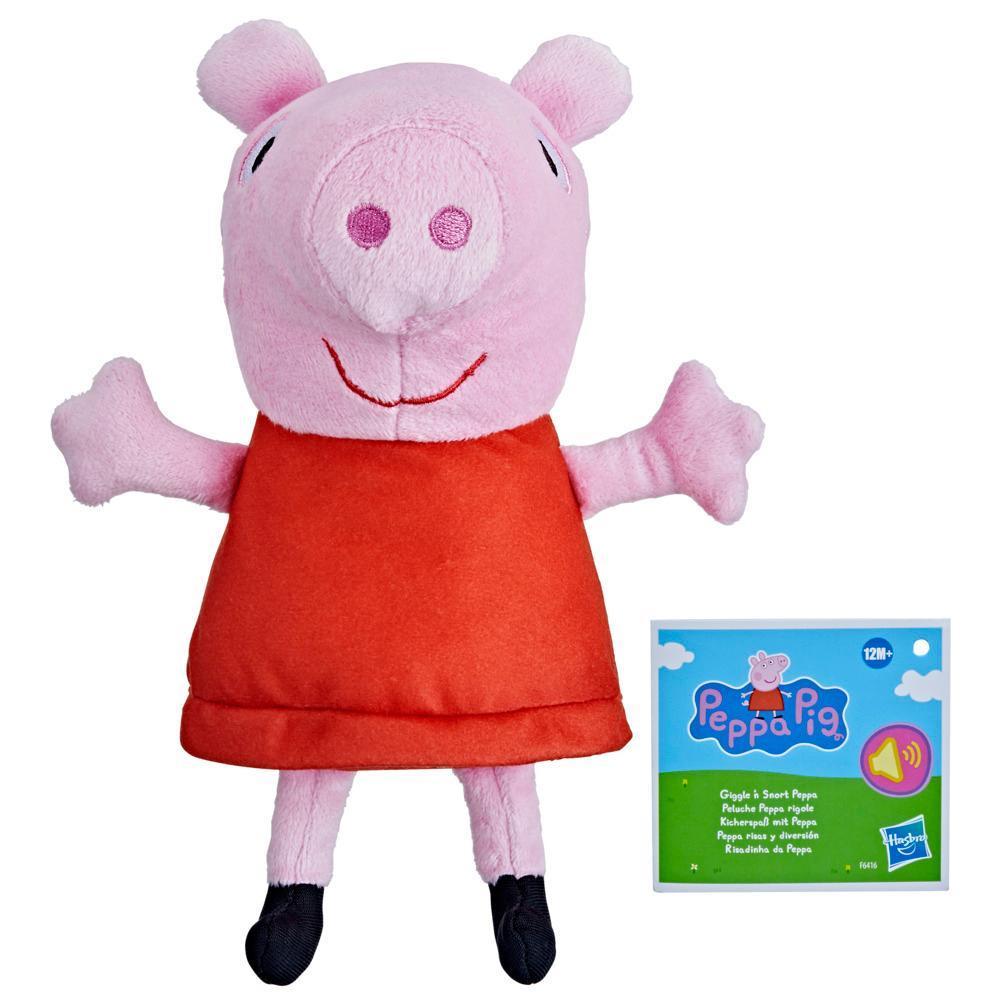 Peppa Pig Toys Giggle 'n Snort Peppa Pig Plush, Interactive Stuffed Animal with Sounds product thumbnail 1