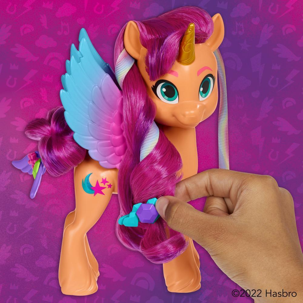 My Little Pony: Make Your Mark Toy Ribbon Hairstyles Sunny Starscout - 6-Inch Pony for Kids and Hair Styling Accessories product thumbnail 1