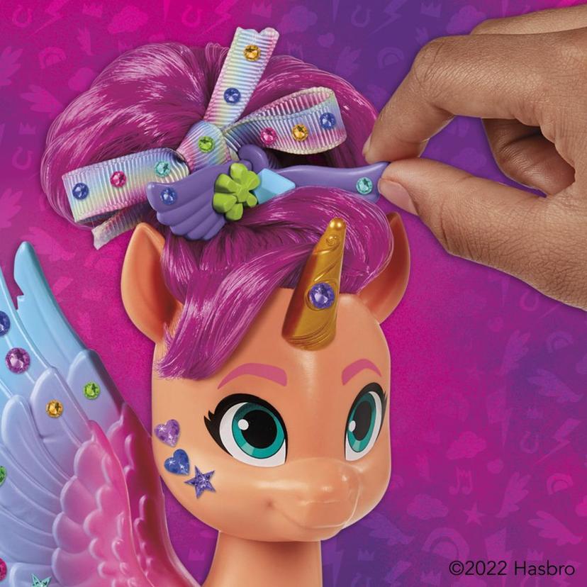 My Little Pony: Make Your Mark Toy Ribbon Hairstyles Sunny Starscout - 6-Inch Pony for Kids and Hair Styling Accessories product image 1