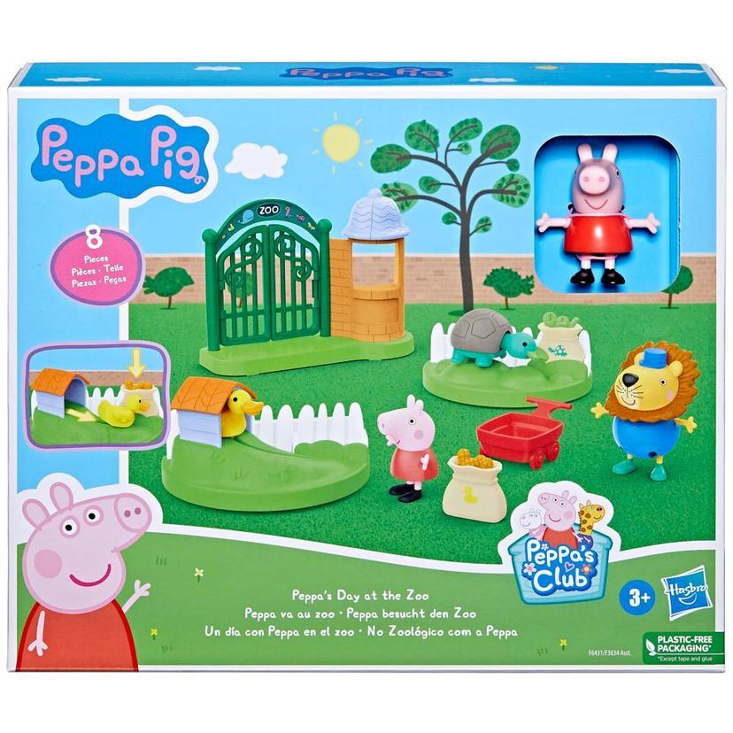 Peppa Pig Toys Peppa's Day at the Zoo Preschool Playset, 2 Figures and 6 Accessories product image 1