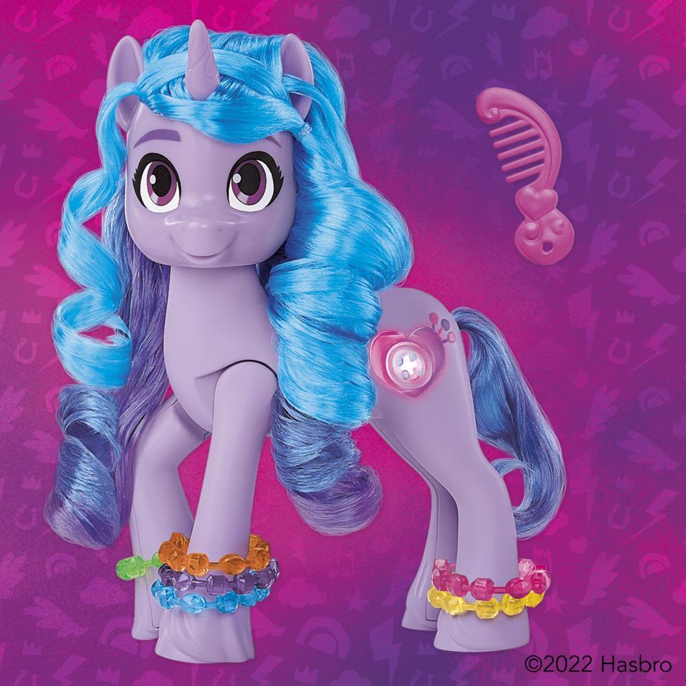 My Little Pony: Make Your Mark Toy See Your Sparkle Izzy Moonbow -- 8-Inch Pony for Kids that Sings, Speaks, Lights Up product thumbnail 1