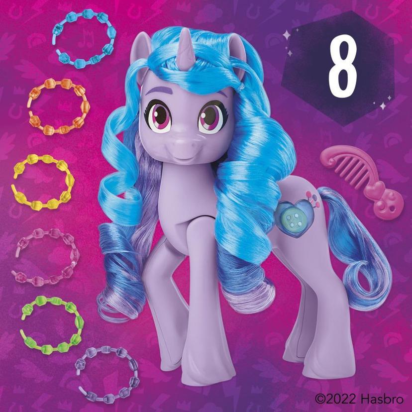 My Little Pony: Make Your Mark Toy See Your Sparkle Izzy Moonbow -- 8-Inch Pony for Kids that Sings, Speaks, Lights Up product image 1