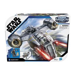 Star Wars Mission Fleet The Mandalorian The Child Razor Crest Outer Rim Run 2.5-Inch-Scale Action Figure and Vehicle Set product thumbnail 1