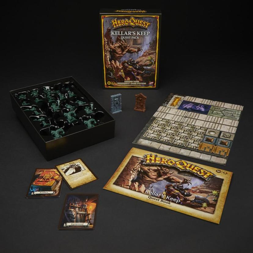 Avalon Hill HeroQuest Kellar's Keep Expansion, Ages 14 and Up 2-5 Players, Requires HeroQuest Game System to Play product image 1