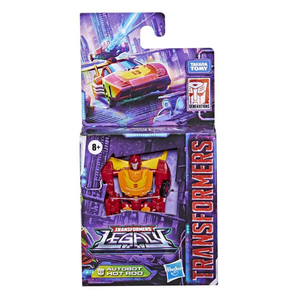 Transformers Toys Generations Legacy Core Autobot Hot Rod Action Figure - 8 and Up, 3.5-inch product thumbnail 1