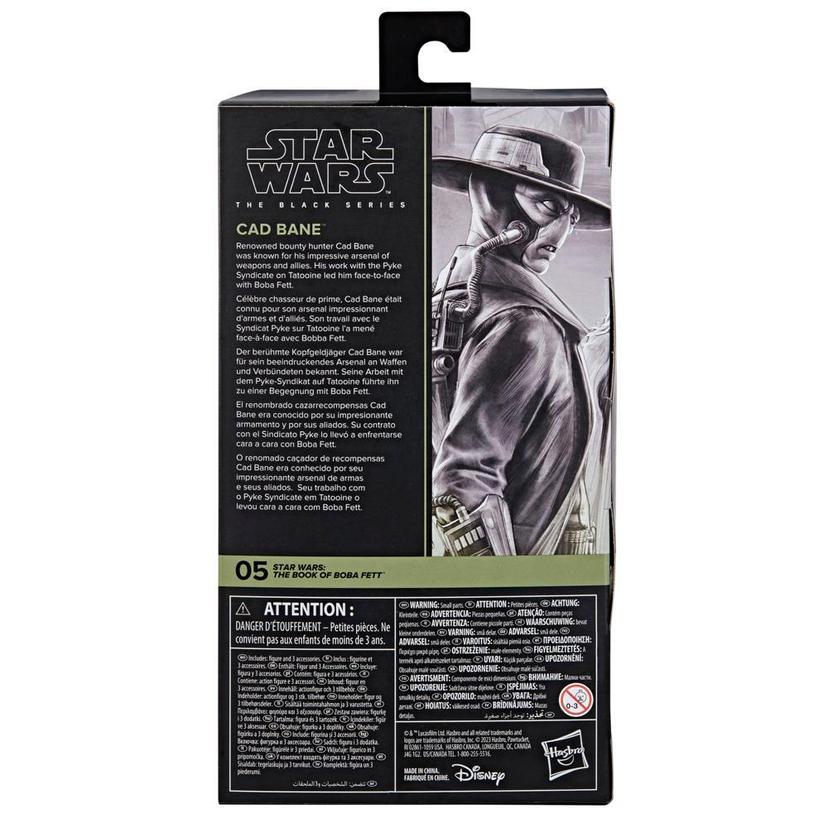 Star Wars The Black Series Cad Bane Action Figures (6”) product image 1