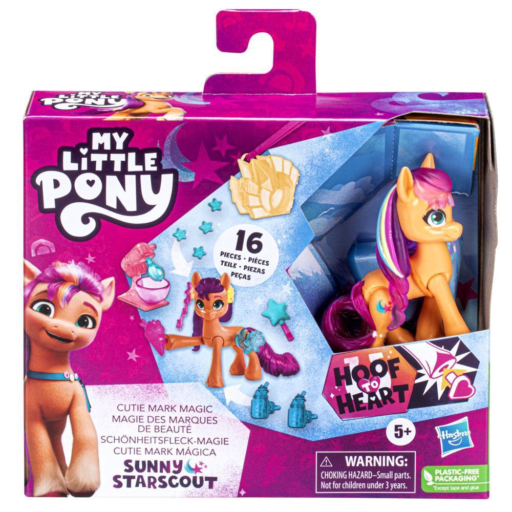 My Little Pony: Make Your Mark Toy Cutie Mark Magic Sunny Starscout - 3-Inch Hoof to Heart Pony for Kids Ages 5 and Up product thumbnail 1