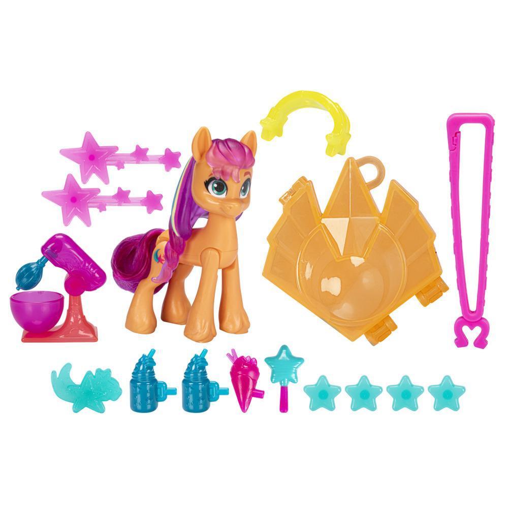 My Little Pony: Make Your Mark Toy Cutie Mark Magic Sunny Starscout - 3-Inch Hoof to Heart Pony for Kids Ages 5 and Up product thumbnail 1