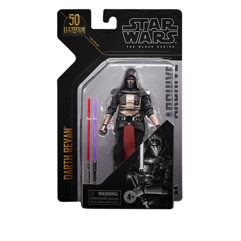 Star Wars The Black Series Archive Darth Revan 6-Inch-Scale Star Wars Legends Lucasfilm 50th Anniversary Action Figure product image 1