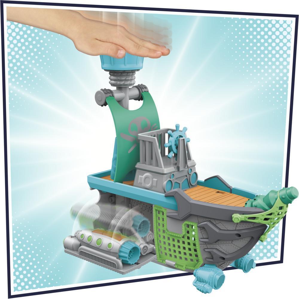 PJ Masks Sky Pirate Battleship Preschool Toy, Vehicle Playset with 2 Action Figures for Kids Ages 3 and Up product thumbnail 1