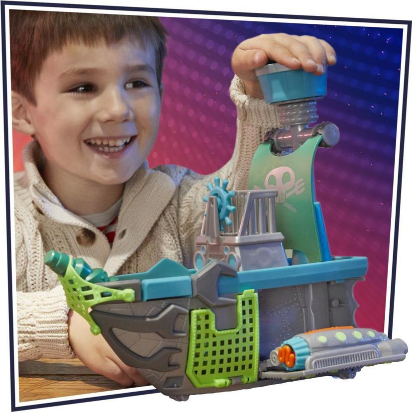 PJ Masks Sky Pirate Battleship Preschool Toy, Vehicle Playset with 2 Action Figures for Kids Ages 3 and Up product image 1