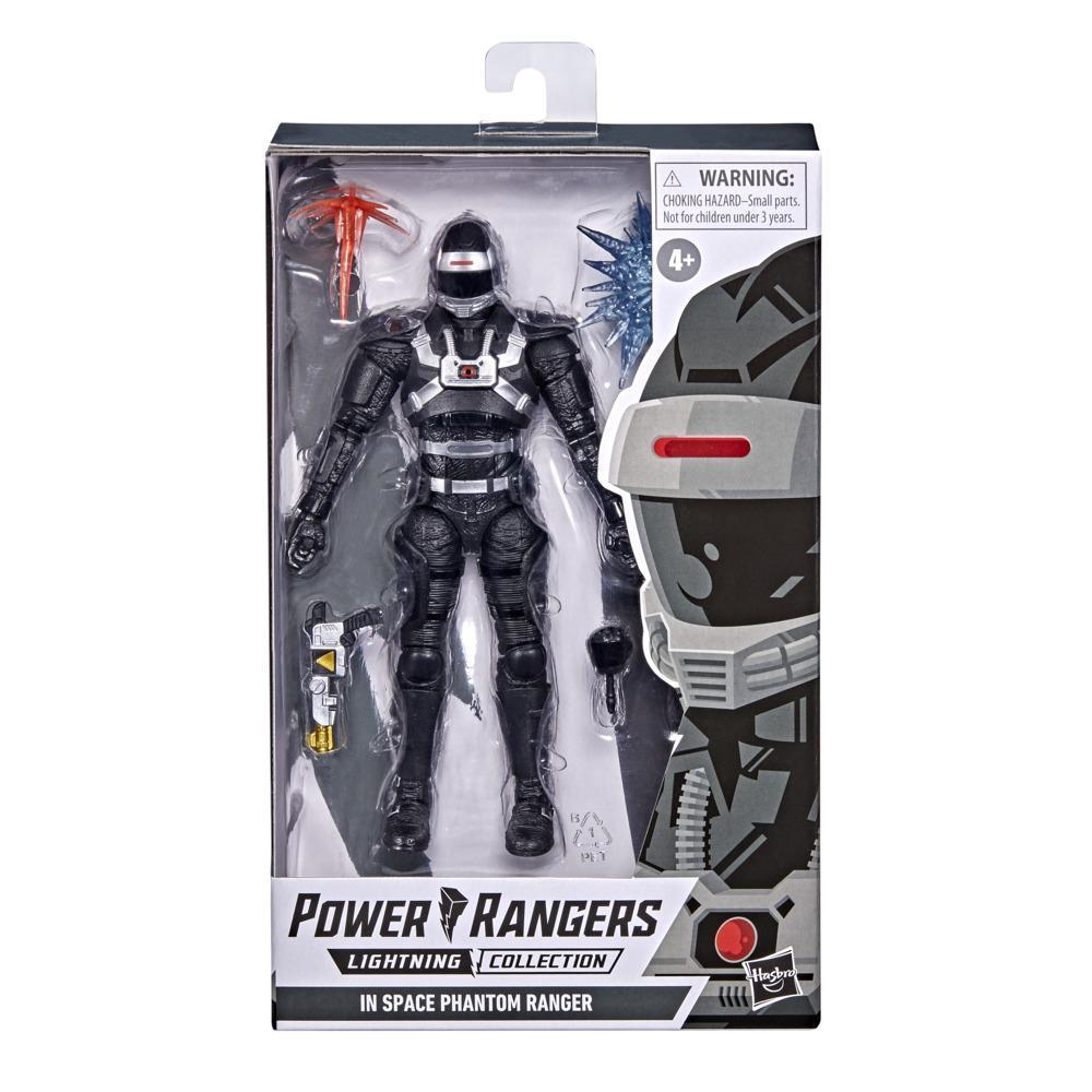 Power Rangers Lightning Collection In Space Phantom Ranger 6-Inch Premium Collectible Action Figure Toy with Accessories product thumbnail 1