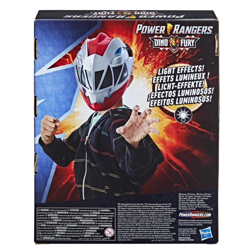 Power Rangers Dino Fury Red Ranger Electronic Mask Roleplay Toy for Costume and Dress Up product thumbnail 1
