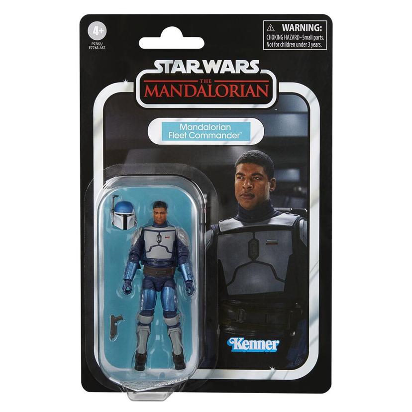 Star Wars The Vintage Collection Mandalorian Fleet Commander, The Mandalorian Action Figure (3.75”) product image 1