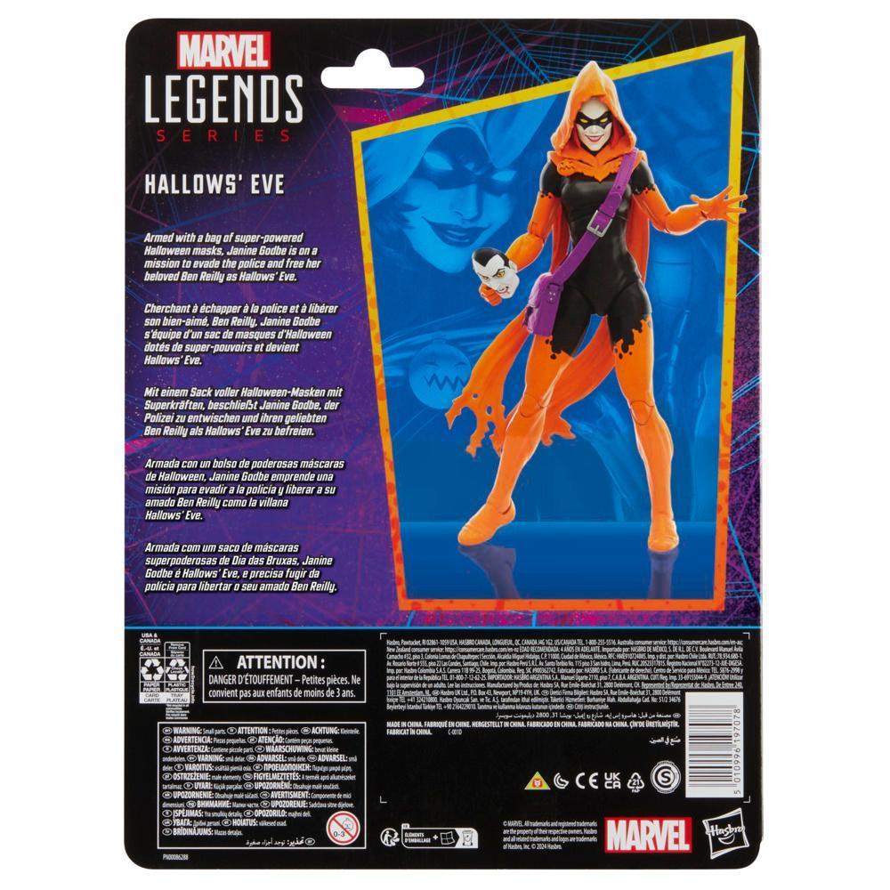 Marvel Legends Series Hallows' Eve, 6" Spider-Man Comics Collectible Action Figure product thumbnail 1