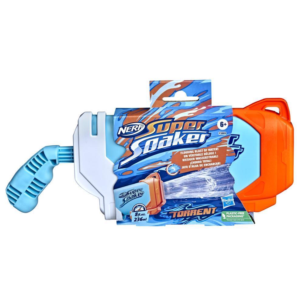 Nerf Super Soaker Torrent Water Blaster, Pump to Fire a Flooding Blast of Water, Outdoor Water-Blasting Fun product thumbnail 1