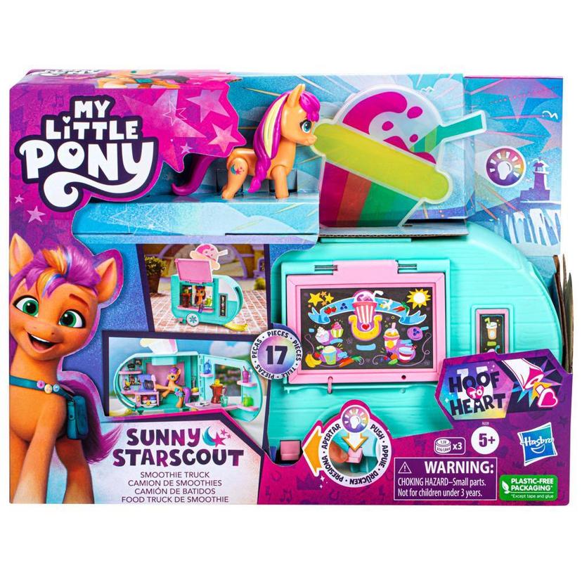 My Little Pony Toys Sunny Starscout Smoothie Truck Doll, Kids Playset Toys for Girls, Boys product image 1