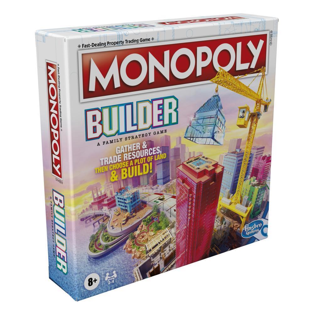 Monopoly Builder Board Game, Strategy Game, Family Game, Games for Kids,  Fun Game to Play, Family Board Games - Monopoly