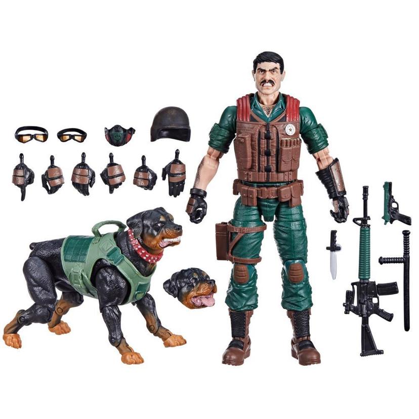 G.I. Joe Classified Series #113, Mutt & Junkyard, 6” Action Figure & Pet product image 1