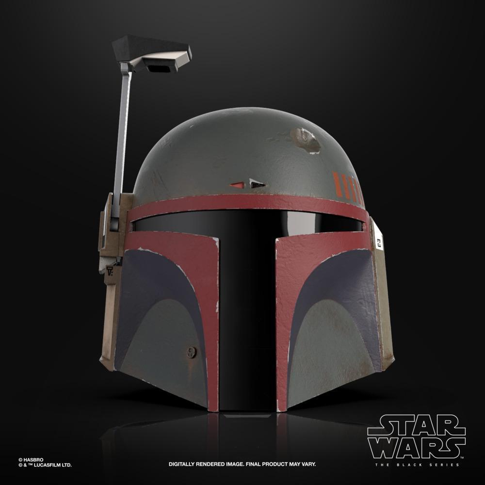 Star Wars The Black Series Boba Fett (Re-Armored) Premium Electronic Helmet, The Mandalorian Collectible, Ages 14 and Up product thumbnail 1