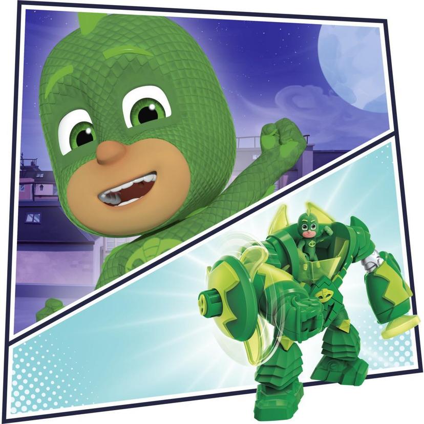 PJ Masks Robo-Gekko Preschool Toy with Lights and Sounds for Kids Ages 3 and Up, Includes Gekko Action Figure product image 1