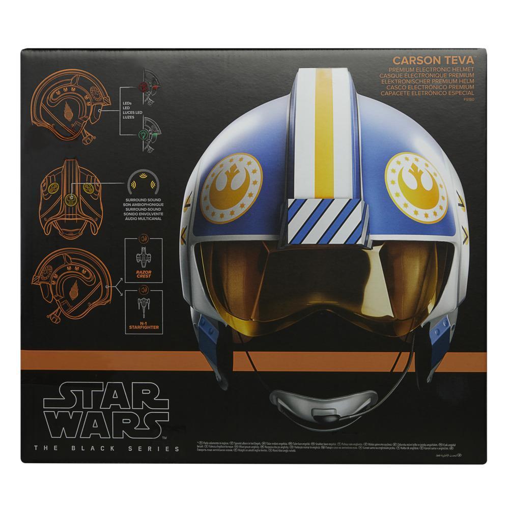 Star Wars The Black Series Carson Teva Premium Electronic Helmet product thumbnail 1