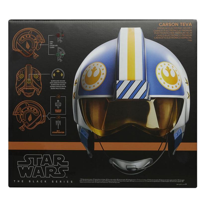 Star Wars The Black Series Carson Teva Premium Electronic Helmet product image 1