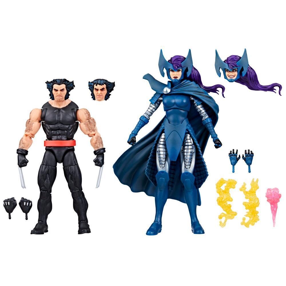 Marvel Legends Series Wolverine and Psylocke, 6" Comics Collectible Action Figures product thumbnail 1