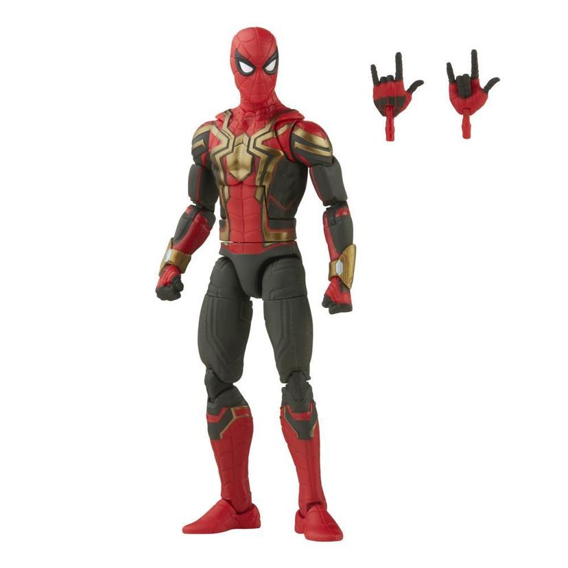 Marvel Legends Series Integrated Suit Spider-Man 6-inch Collectible Action Figure Toy, 2 Accessories product image 1
