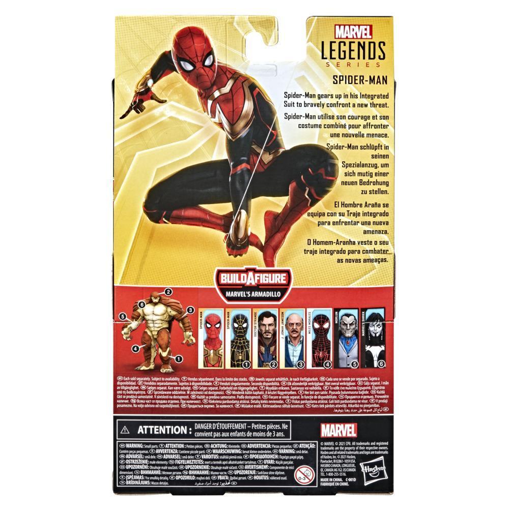 Marvel Legends Series Integrated Suit Spider-Man 6-inch Collectible Action Figure Toy, 2 Accessories product thumbnail 1