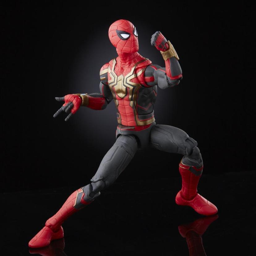Marvel Legends Series Integrated Suit Spider-Man 6-inch Collectible Action Figure  Toy, 2 Accessories - Marvel