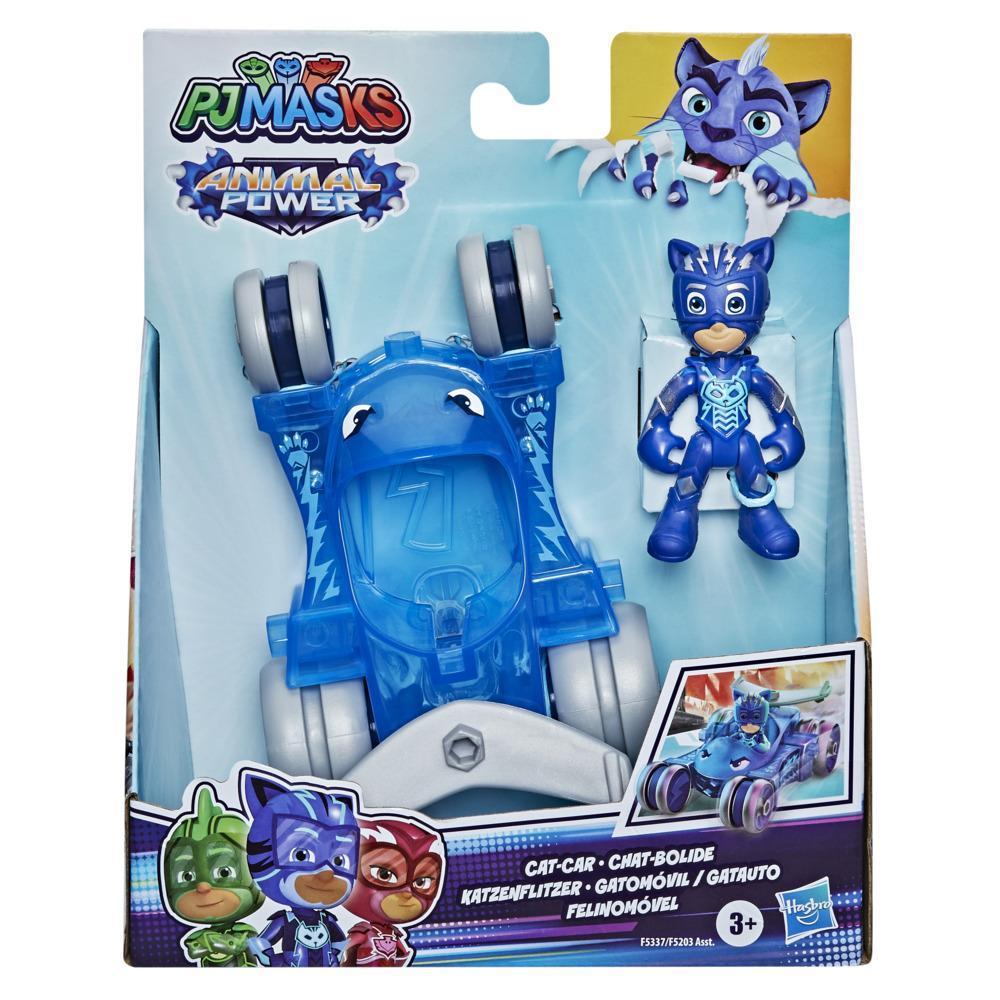 PJ Masks Animal Power Cat-Car Preschool Toy, Catboy Car with Catboy Action Figure for Kids Ages 3 and Up product thumbnail 1
