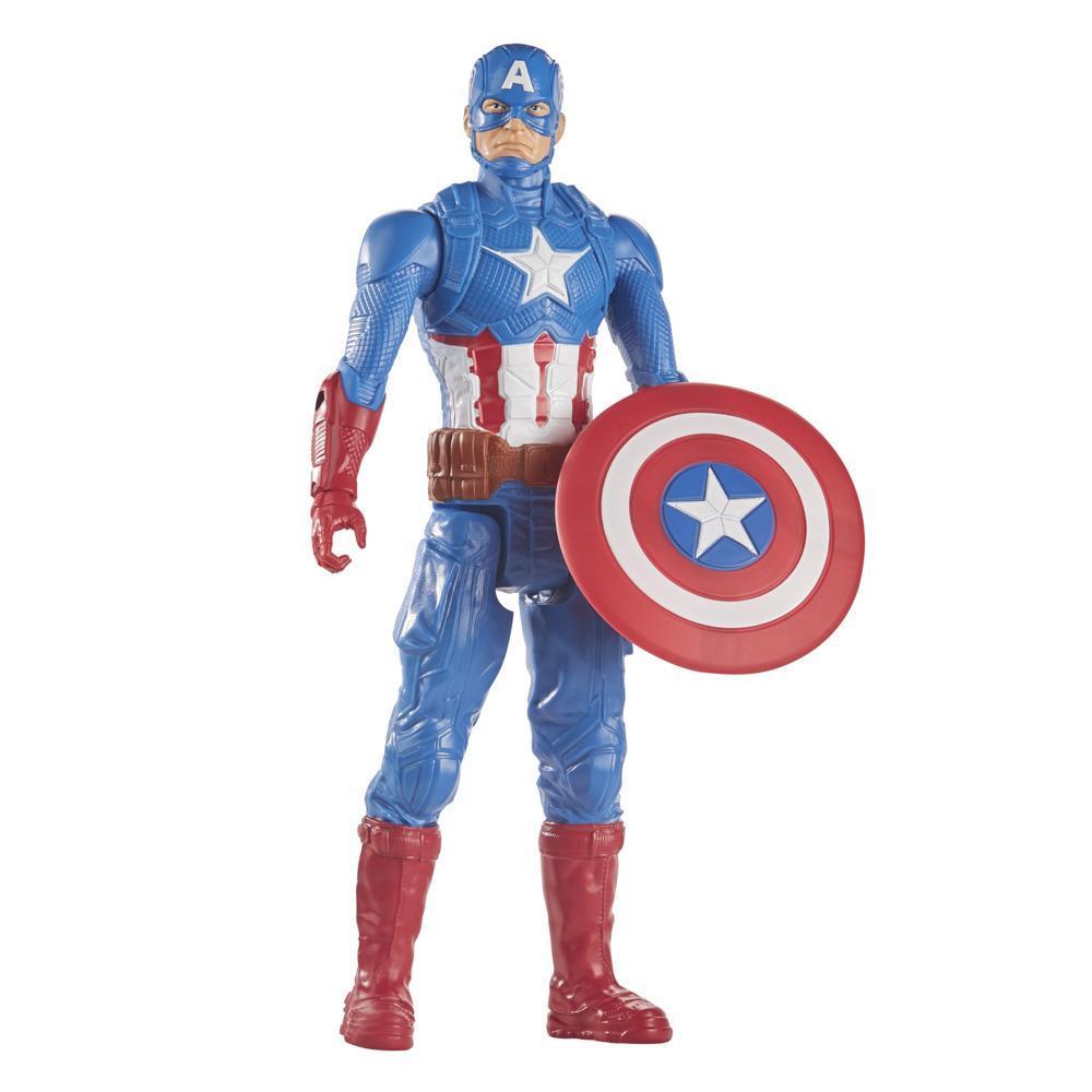 Marvel Avengers Titan Hero Series Captain America Action Figure, 12-Inch Toy, For Kids Ages 4 And Up product thumbnail 1