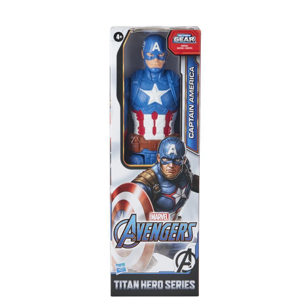 Marvel Avengers Titan Hero Series Captain America Action Figure, 12-Inch Toy, For Kids Ages 4 And Up product thumbnail 1