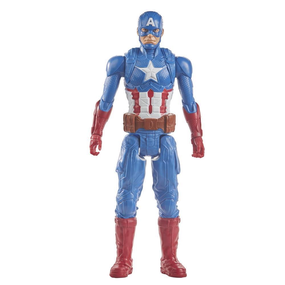 Marvel Avengers Titan Hero Series Captain America Action Figure, 12-Inch Toy, For Kids Ages 4 And Up product thumbnail 1