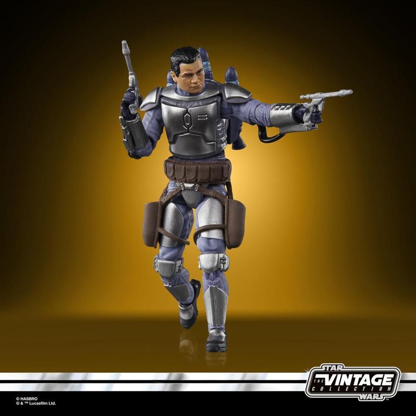 Star Wars The Vintage Collection Jango Fett, Star Wars: Attack of the Clones Deluxe Action Figure (3.75”) product image 1