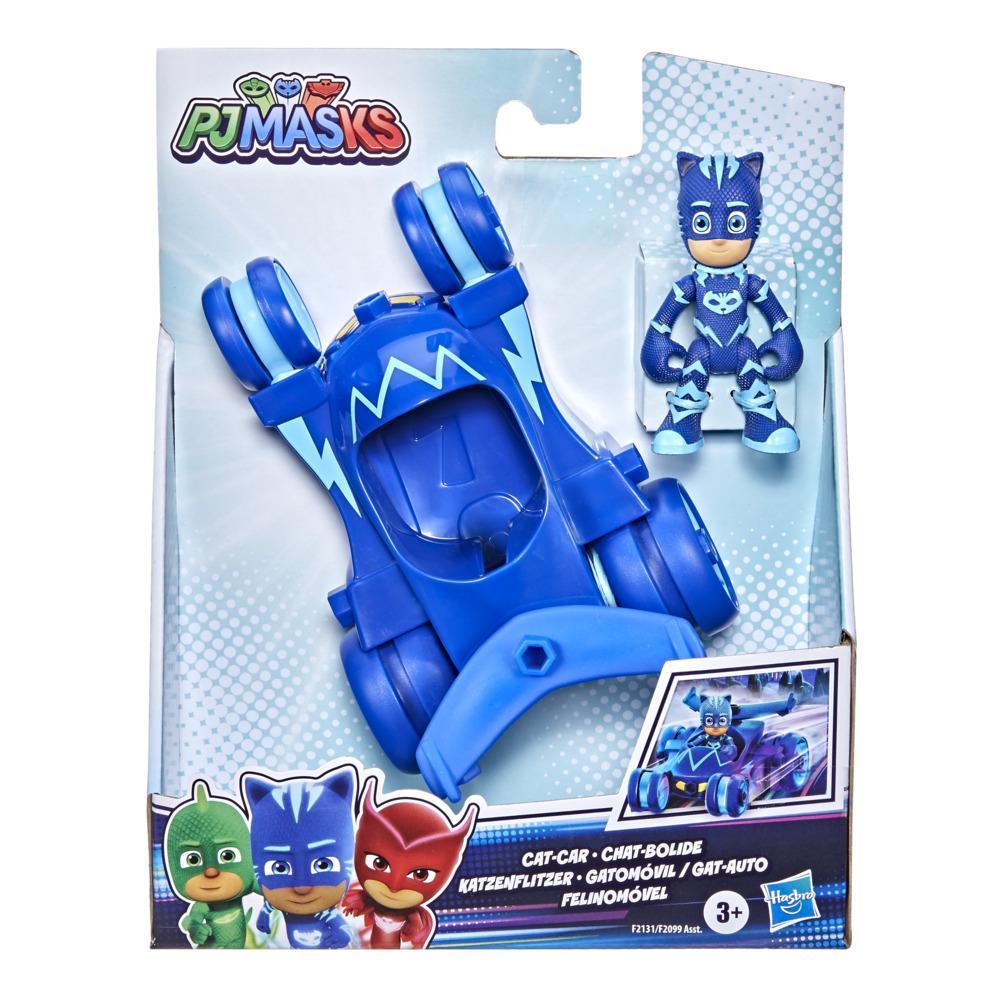 PJ Masks Cat-Car Preschool Toy, Hero Vehicle with Catboy Action Figure for Kids Ages 3 and Up product thumbnail 1