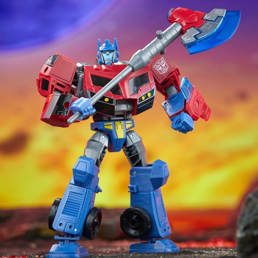 Transformers Legacy United Voyager Animated Universe Optimus Prime 7” Action Figure, 8+ product thumbnail 1