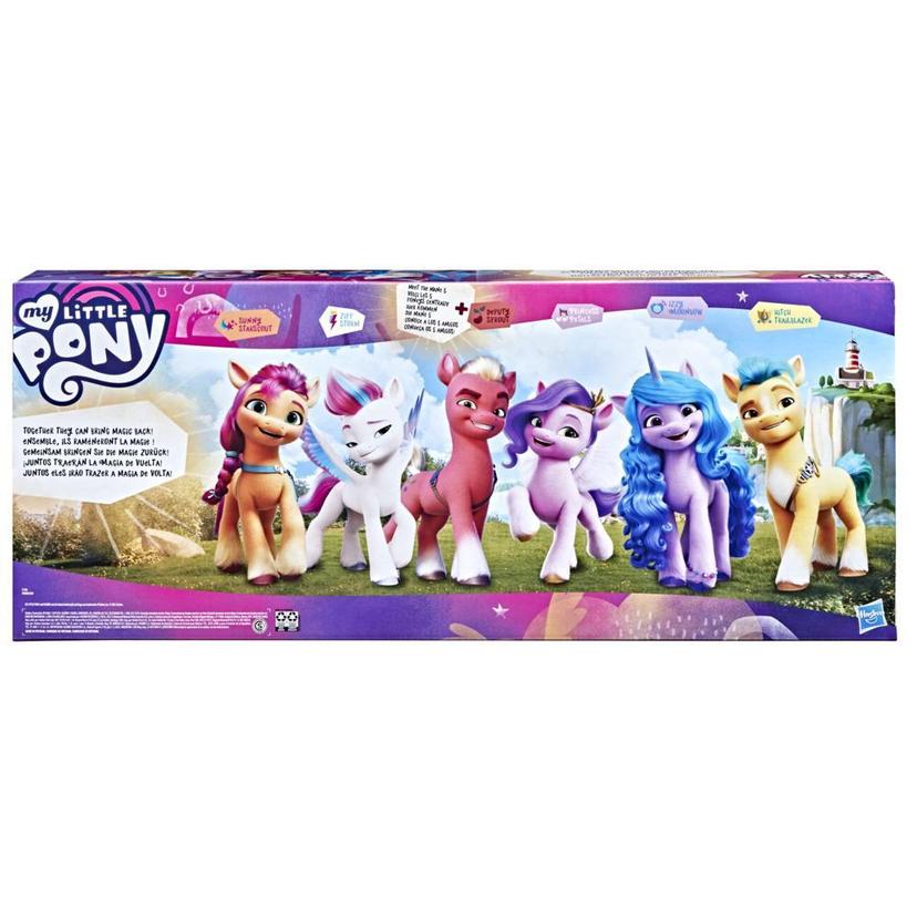 My Little Pony: A New Generation Movie Shining Adventures Collection with Deputy Sprout Toy - 6 Pony Figures product image 1