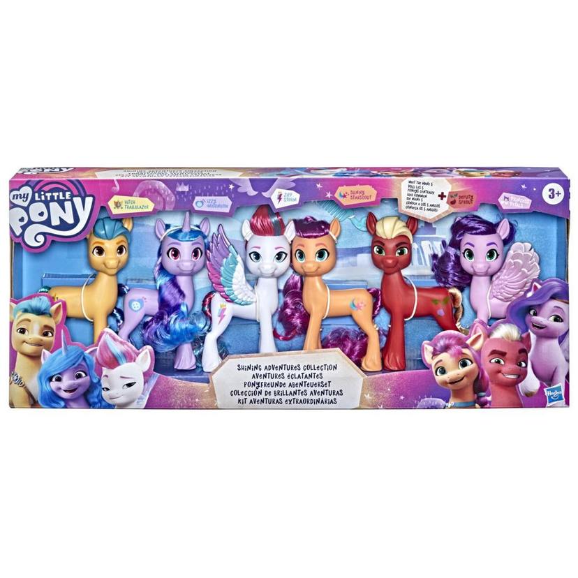 My Little Pony: A New Generation Movie Shining Adventures Collection with Deputy Sprout Toy - 6 Pony Figures product image 1