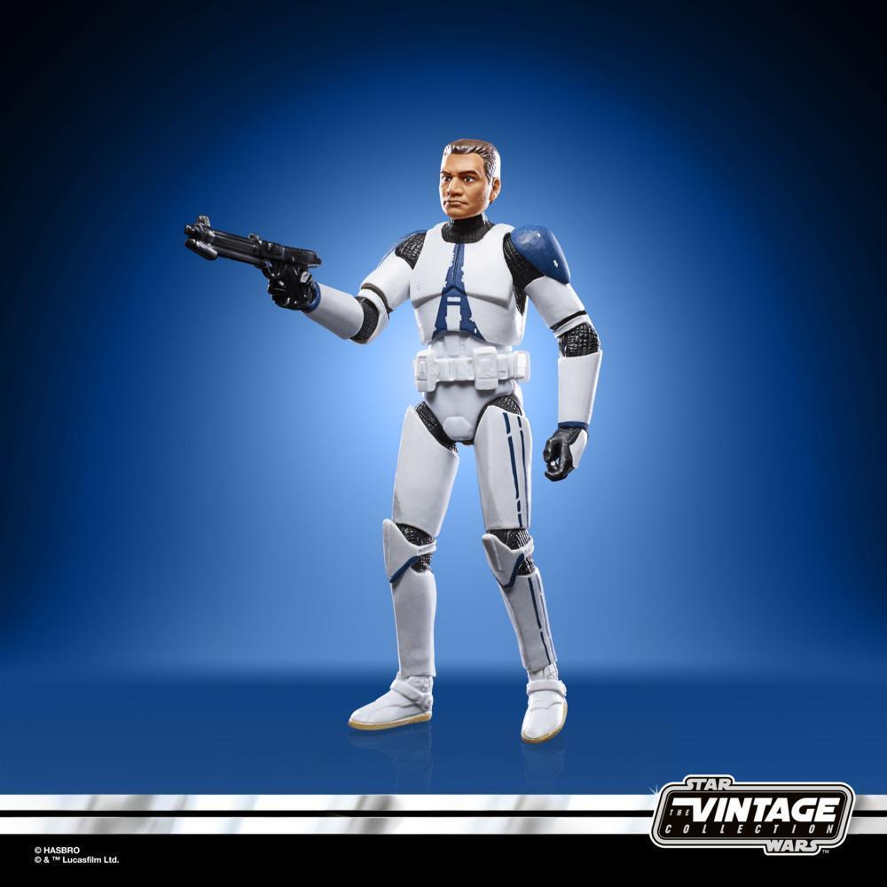 Star Wars The Vintage Collection Clone Trooper (501st Legion) Toy, 3.75-Inch-Scale Star Wars: The Clone Wars Figure, 4 and Up product thumbnail 1